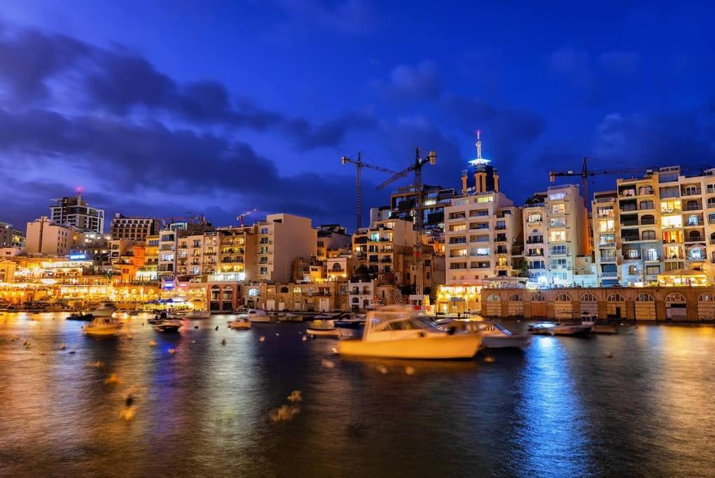 Urban Front - Walking Distance From Paceville And St George Bay Beach Is-Swieqi Экстерьер фото